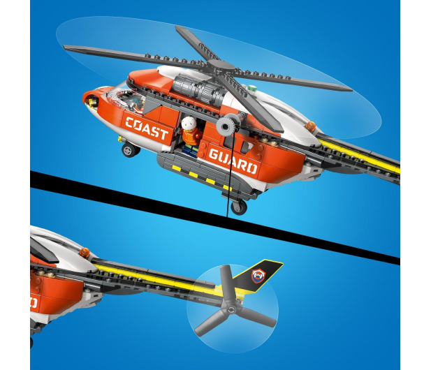 LEGO CITY 60503 Helikopter straży przybrzeżnej - 1473519 - zdjęcie 8